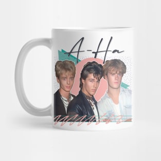 Vintage Style 80s A-Ha Design Mug